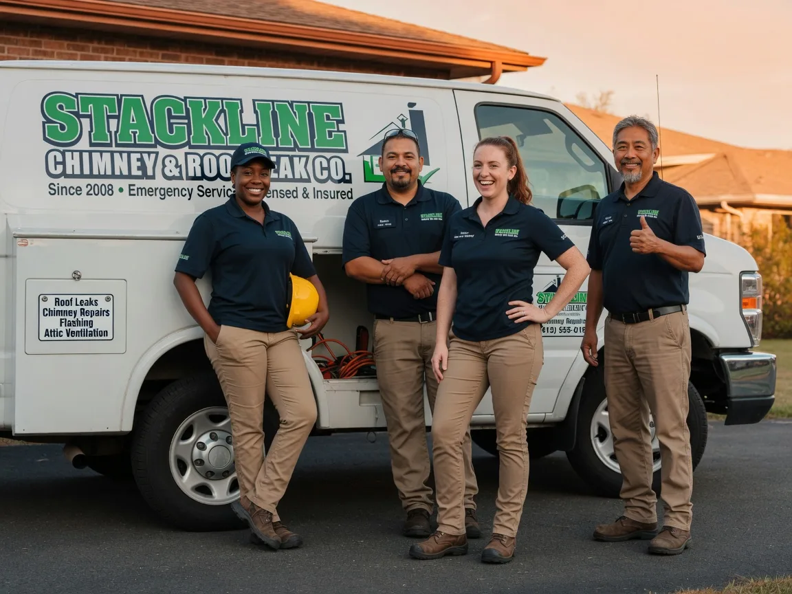 Chimney flashing repair company in Mountain Ranch, CA